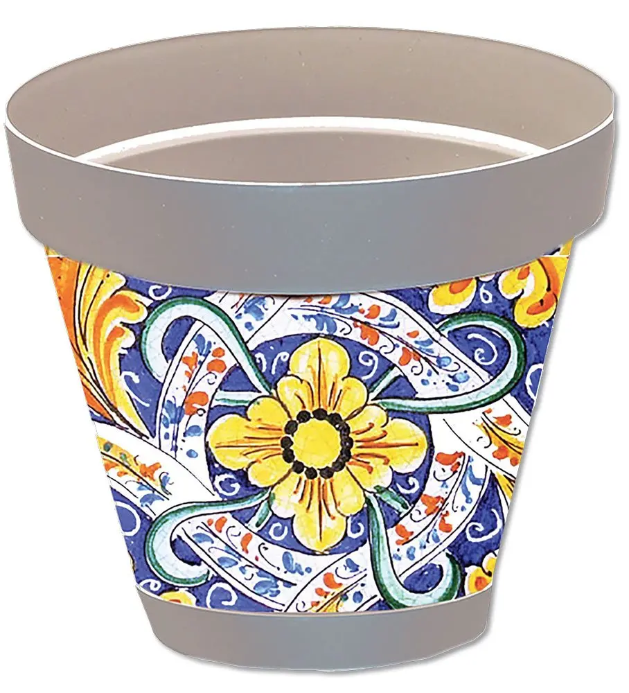 Vaso Sicilia grigio D.22 diversi decori - Image 4