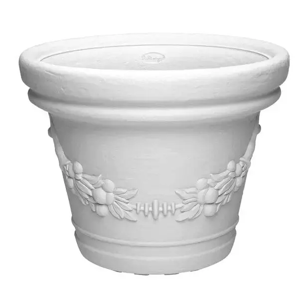 Vaso tondo d.35 festonato diversi colori