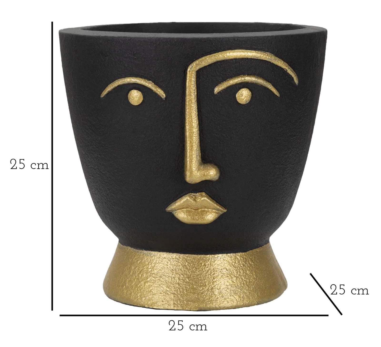 Vaso Tribale Elegante -b- cm ø 25x25 - Image 5
