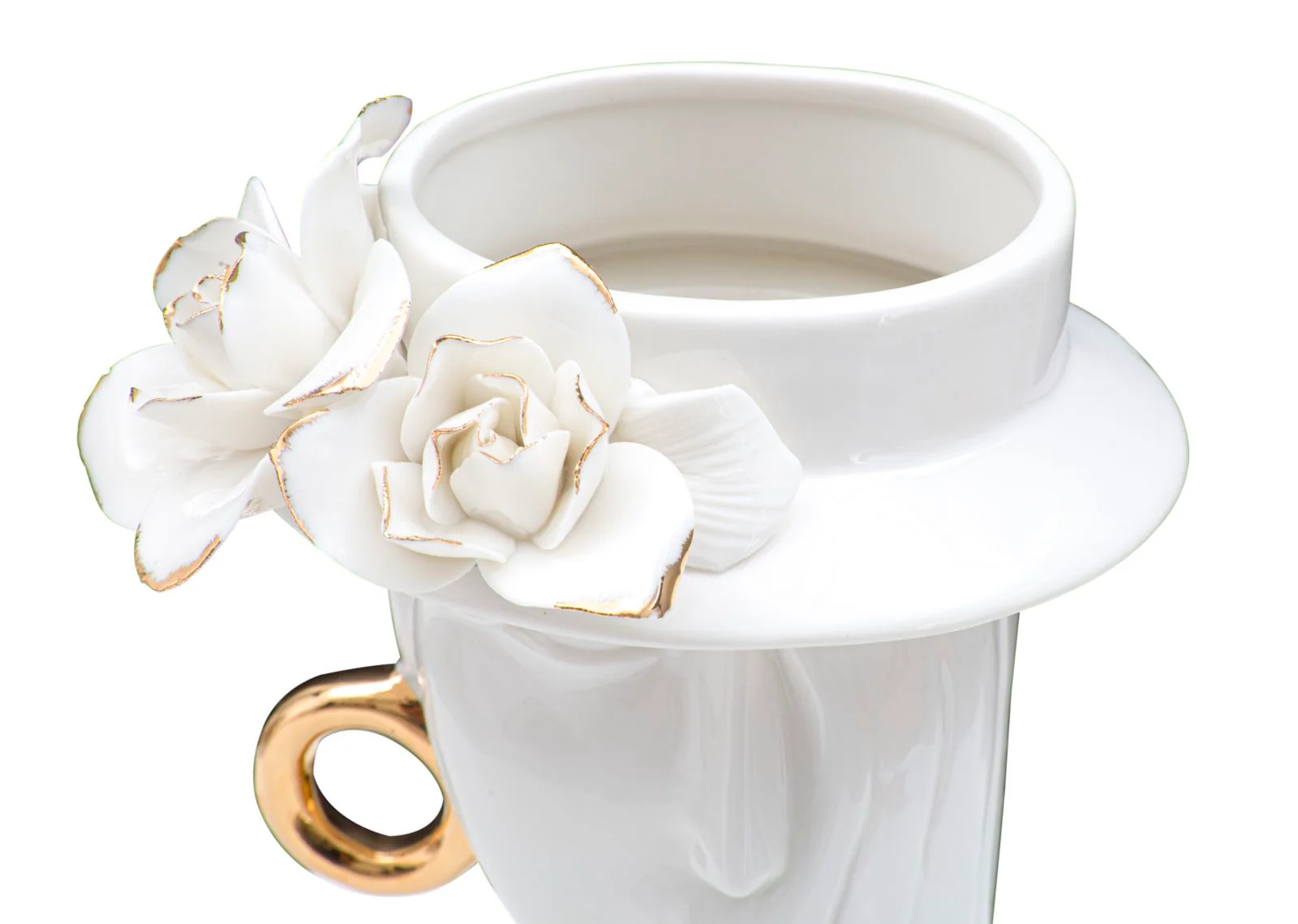 Vaso Eleganza Femminile in Porcellana 15x13,3x23,5 cm - Image 3