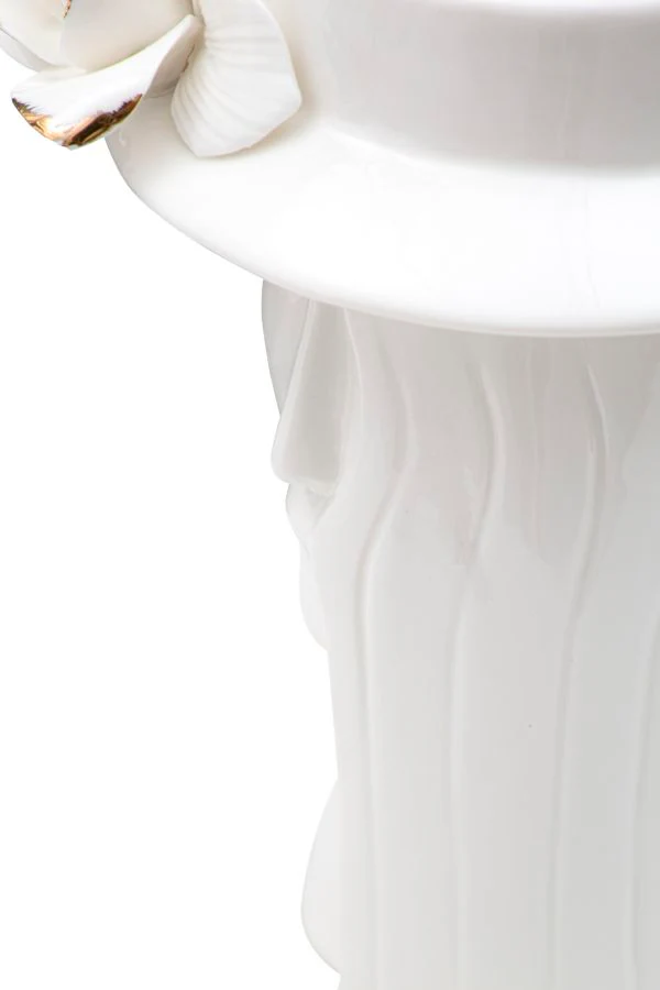 Vaso Eleganza Femminile in Porcellana 15x13,3x23,5 cm - Image 4