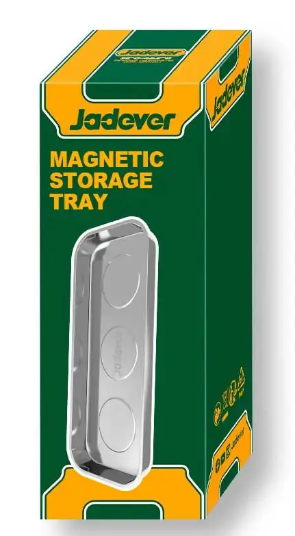 Vassoio Portaoggetti Magnetico in Acciaio Inossidabile 160x360 mm - Image 3