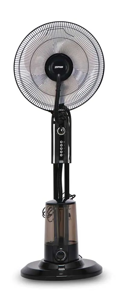 Ventilatore con nebulizzatore a piantana