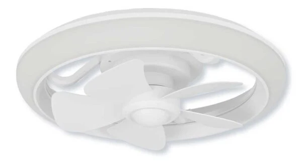 Ventilatore Soffitto 40 cm LED RGB 2700 lm 6 Velocità Telecomando