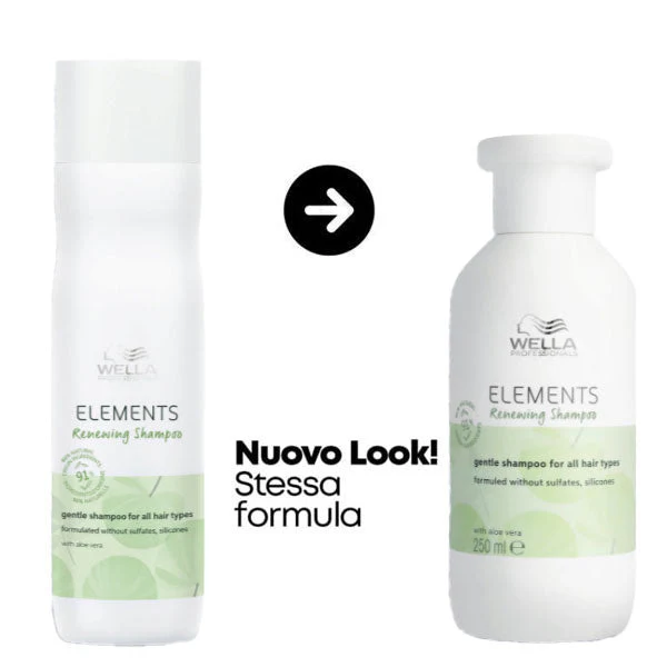 WELLA ELEMENTS SENZA PARABENI SHAMPOO RIGENERANTE 250 ML - Image 3