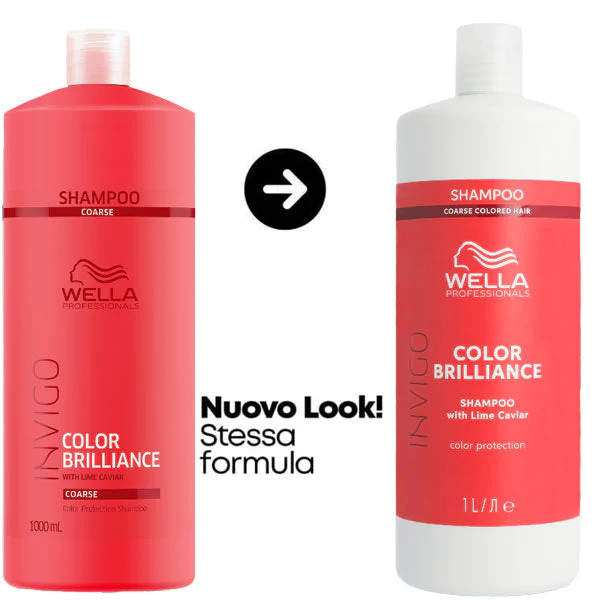 WELLA INVIGO COLOR BRILLIANCE SHAMPOO CAPELLI GROSSI 1000 ML - Image 2