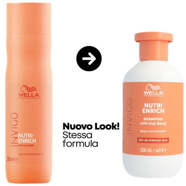 WELLA INVIGO NUTRI - ENRICH DEEP NOURISHING SHAMPOO 300 ML - Image 2