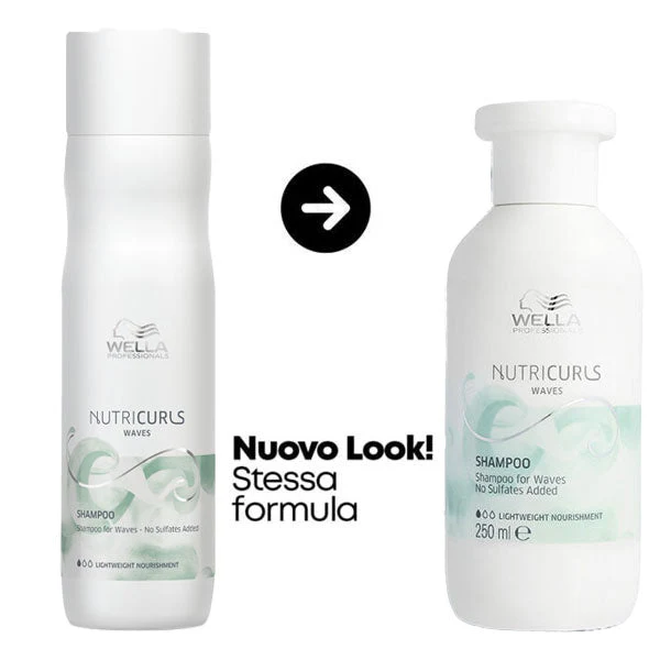 WELLA NUTRI CURLS WAVESSHAMPOO CAPELLI ONDULATI 250 ML - Image 2