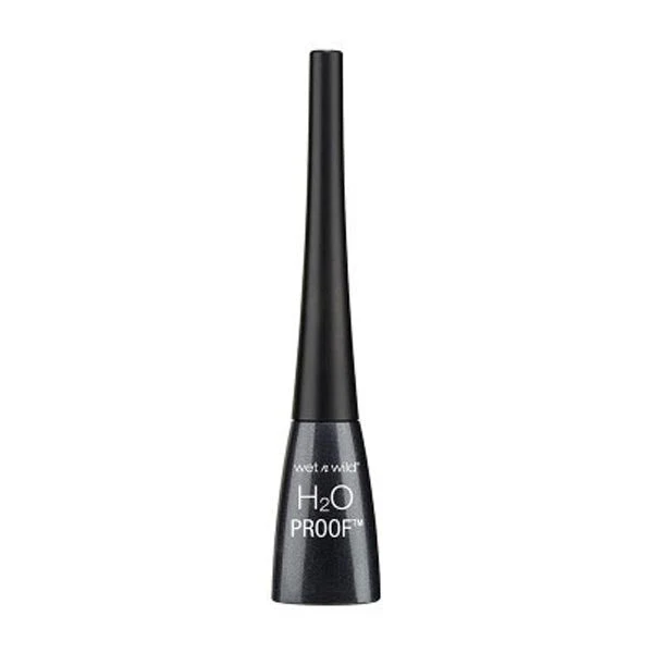 WET N WILD EYELINER LIQUID H20 PROOF BLACK E879
