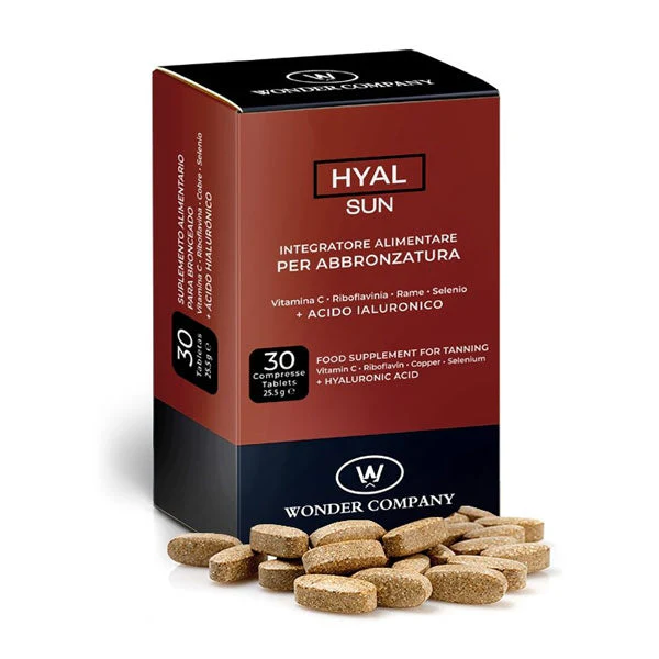 WONDER COMPANY HYAL INTEGRATORE ALIMENTARI PER ABBRONZATURA 30CP