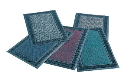 Zerbino Moquette Rettangolare Meandro 50x80 cm – Colori Assortiti