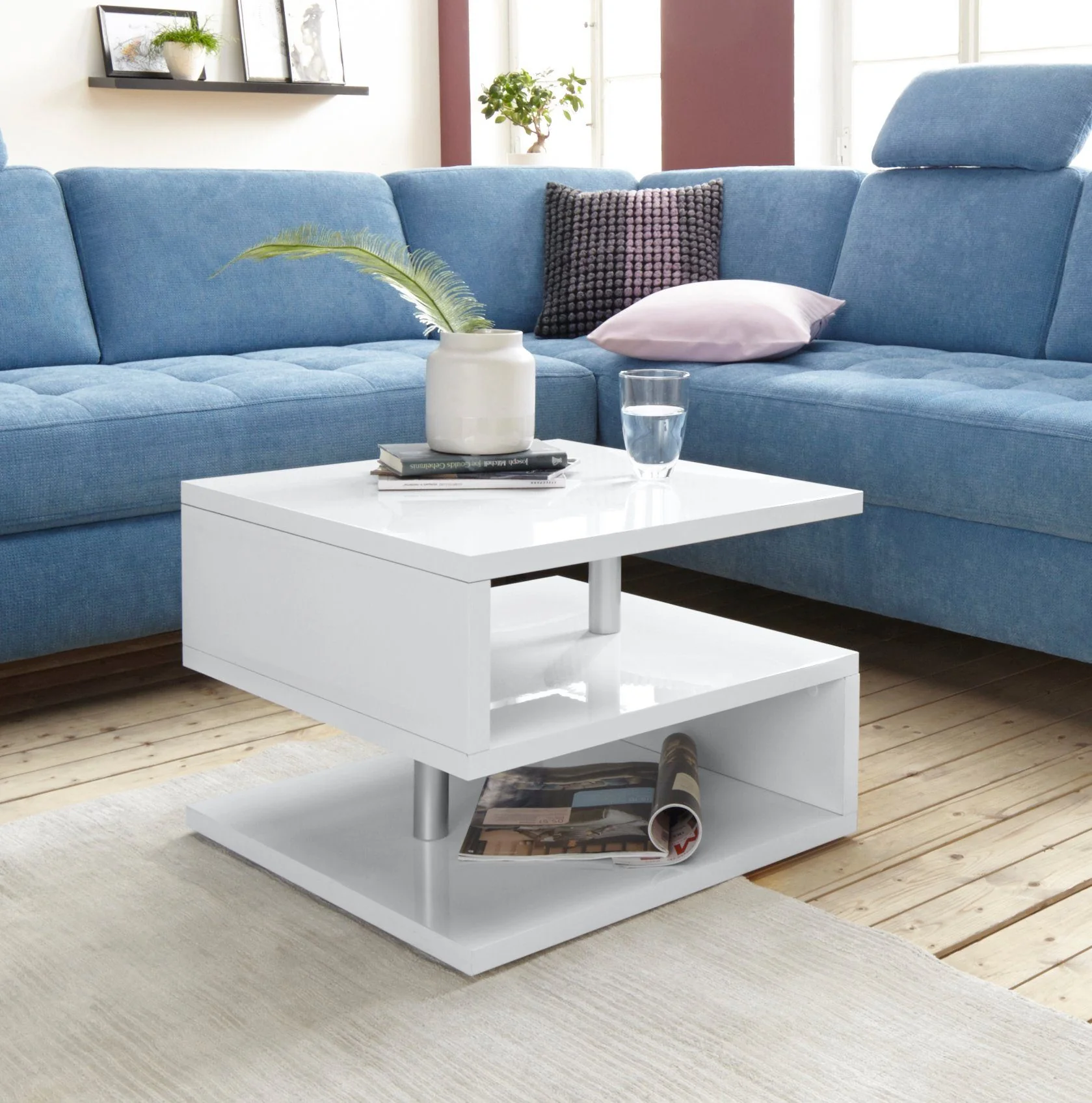 Tavolino da Salotto Zeta 55 - Design Elegante Made in Italy